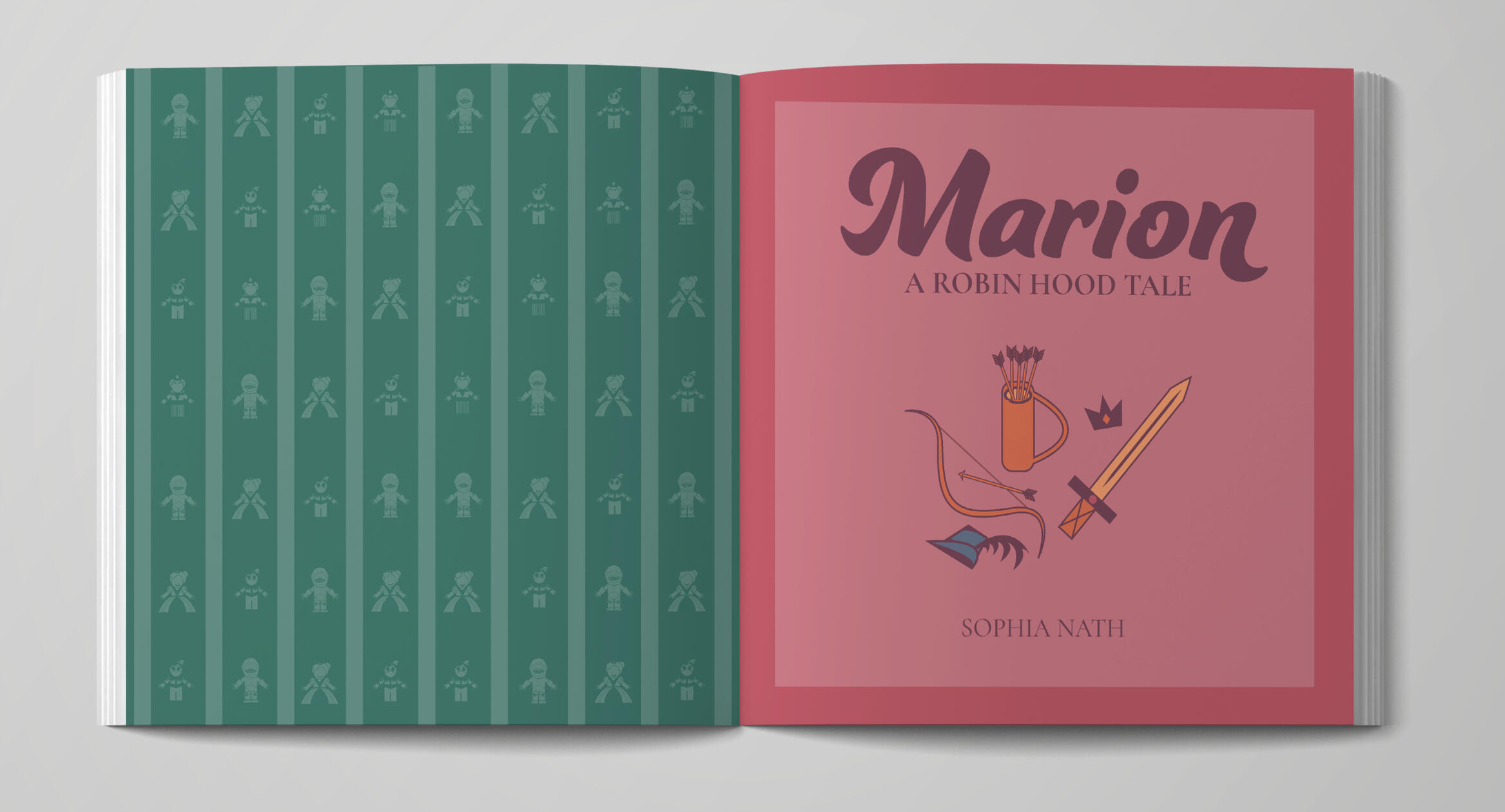 Marion: A Robin Hood Tale - Book Spread